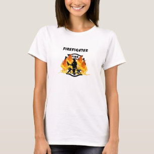 A Fire Dept Flames T-Shirt