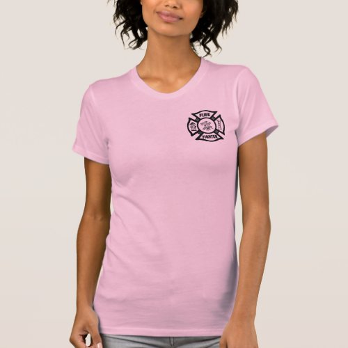 A Fire Fighter Maltese T_Shirt