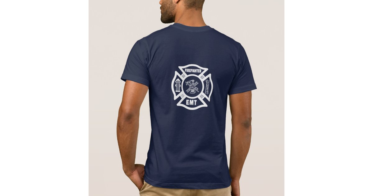A Firefighter EMT T-Shirt | Zazzle