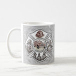 A Firefighter Maltese Cross  Coffee Mug