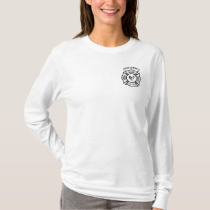 A Firefighter's Wife Maltese Logo T-Shirt
