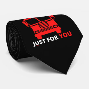 A FIRETRUCK JUST FOR YOU funny pun Neck Tie
