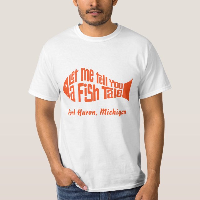 A Fish Tale Customized T-Shirt (Front)