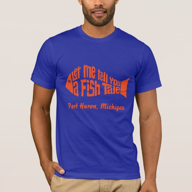 A Fish Tale Customized T-Shirt (Front)