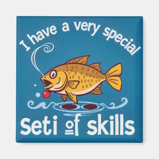A Fish with Unique Skills Magnet