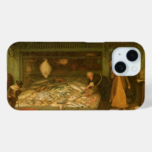 A Fishmongers Shop by Frederick Walker iPhone 15 Case