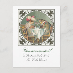 A Fishy Date Customizable Invitation