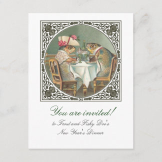 A Fishy Date Customizable Invitation