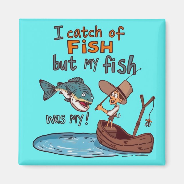  A Fishy Surprise  Magnet (Front)