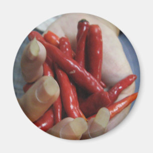 A Fistful of Chili Magnet