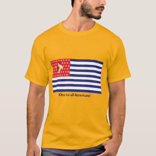 A Flag Which Really Represents ALL Americans T_Shirt