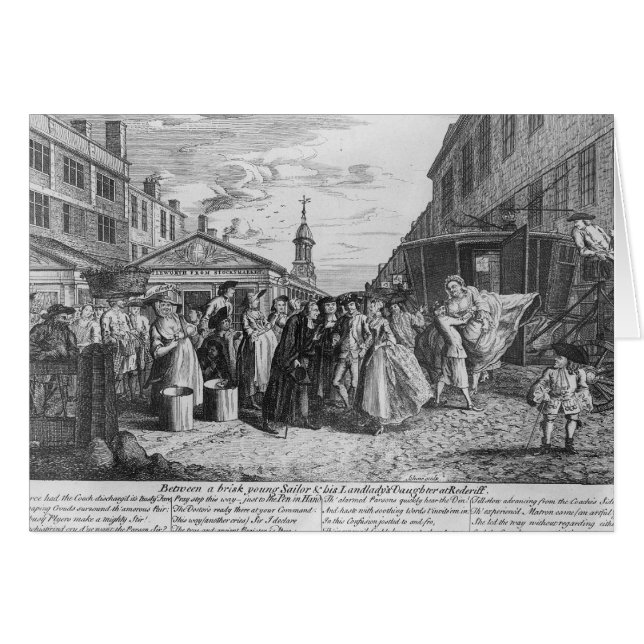 A Fleet Wedding, 1747 Cards (Front Horizontal)