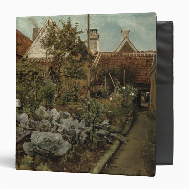 A Flemish Garden Binder (Front/Inside)