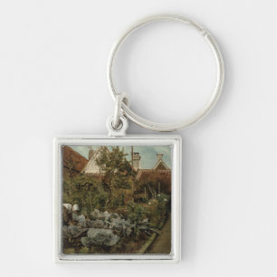 A Flemish Garden Keychain