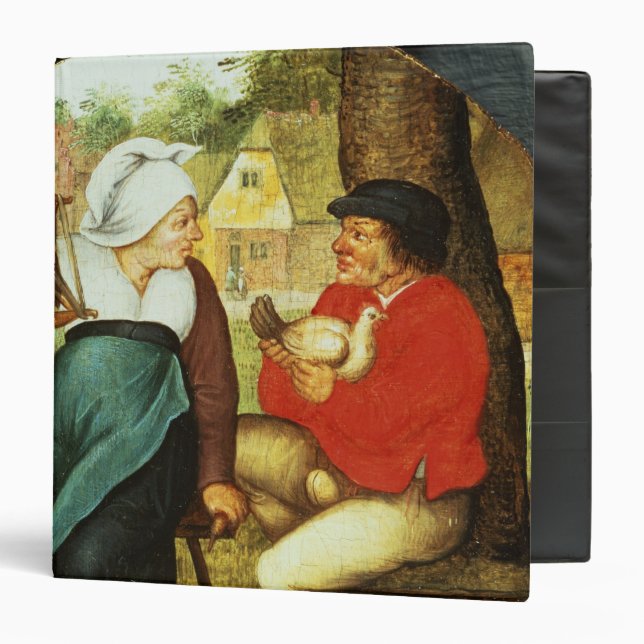 A Flemish Proverb 3 Ring Binder (Front/Inside)