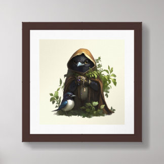 A Flighty Thief – Woodlanders Art Print