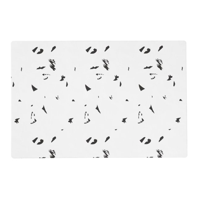 A flock of birds flying in the sky. placemat (Front)