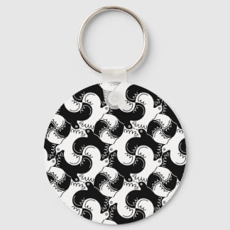 A Flock of Birds Keychain
