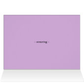 a floral mandala card for centering (Inside Horizontal (Top))