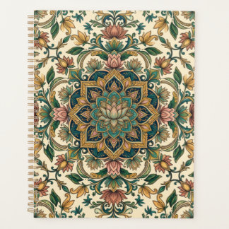 A Floral Mandala Pattern Planner