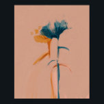 A Floral Partnership - Abstract Flowers Poster<br><div class="desc">- Made And Designed By Morgan Harper Nichols</div>