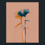 A Floral Partnership - Abstract Flowers Poster<br><div class="desc">- Made And Designed By Morgan Harper Nichols</div>
