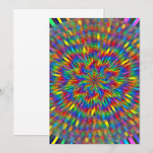 A Floral Tie Dye (Front/Back)