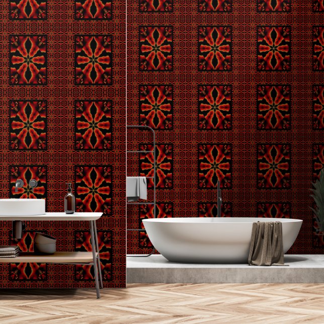 A Flower 4 Wallpaper (Bathroom)