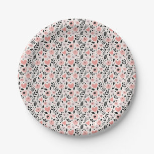 A Flower Blossoms For Its Own Joy Paper Plates