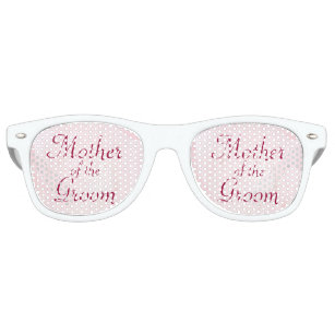 A Flower For My Love MOTHER OF THE GROOM Retro Sunglasses