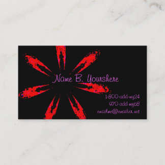 A Flower For You Business Card