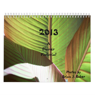 A Flower Pictorial Calendar