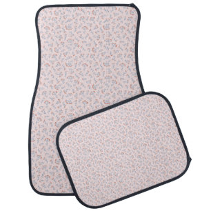 A Flower’s Thorns Defend Its Sweetness Car Floor Mat