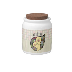 A Flower Within Candy Jar