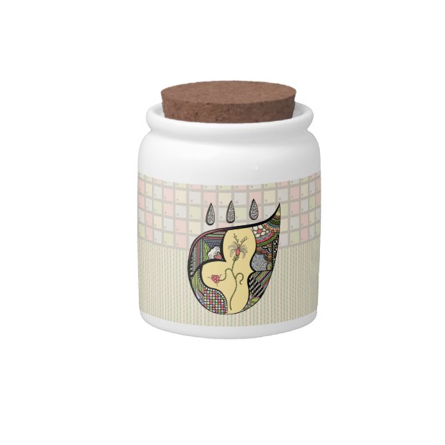 A Flower Within Candy Jar (Front)
