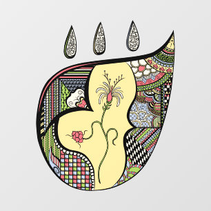 A Flower Within Wall Decal