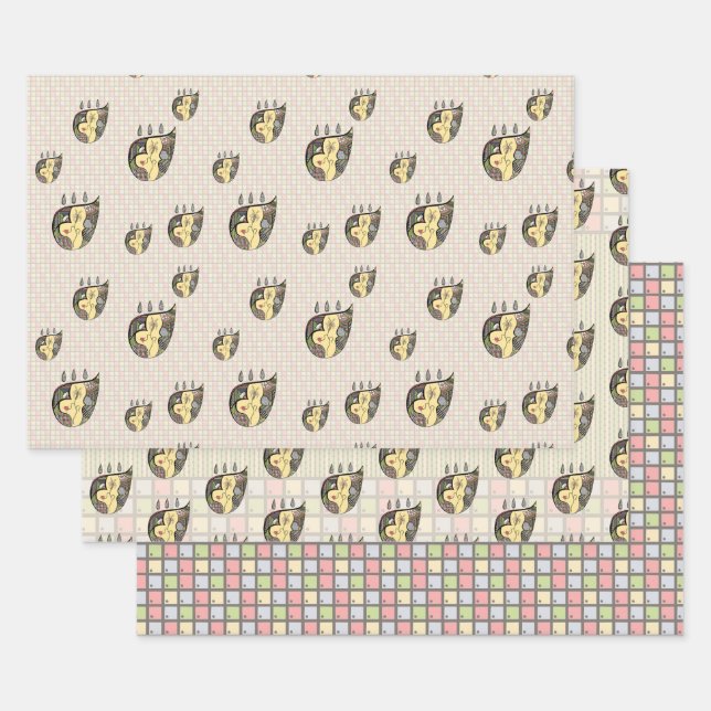 A Flower Within Wrapping Paper Set (Set)