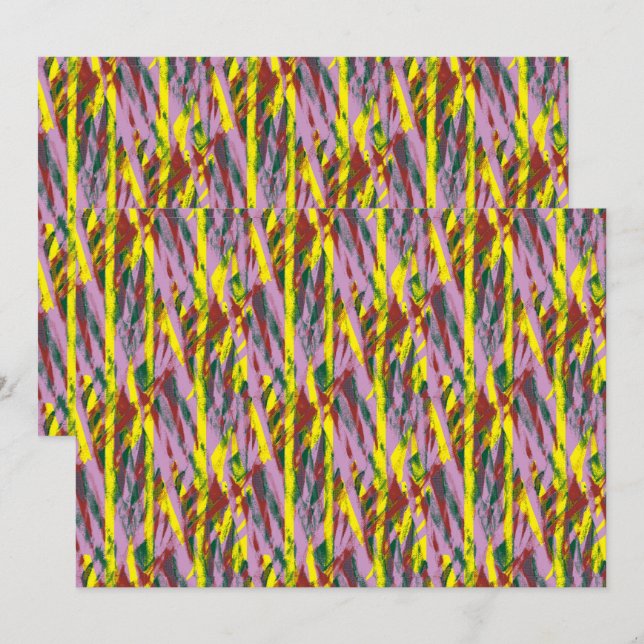 A fluffy gray cat with green eyes sits on a window thank you card (Front/Back)