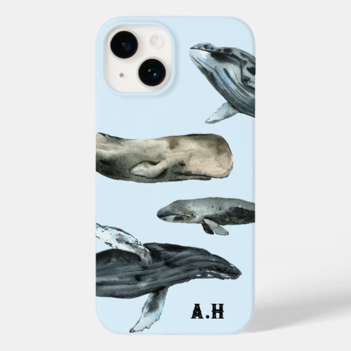 A Flurry of Whales  Case_Mate iPhone 14 Case