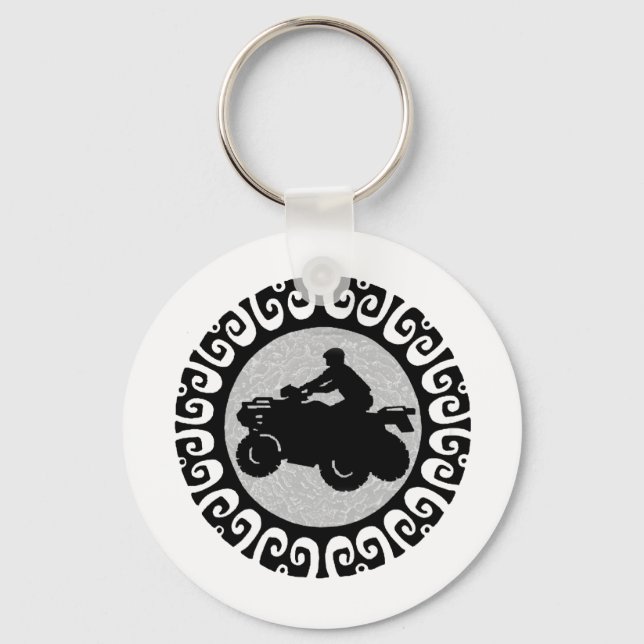 A FOGGY MORNING KEYCHAIN (Front)