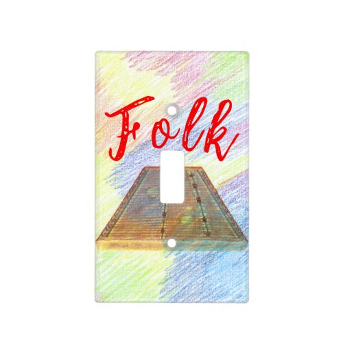 A Folk Music Tradition Light Switch Cover