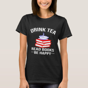 A For Book Wine For Book T-Shirt