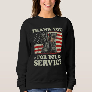 A For Veteran Day Sweatshirt