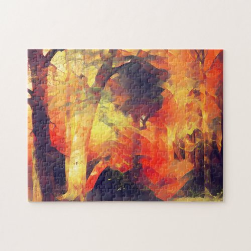 A forest scene  jigsaw puzzle