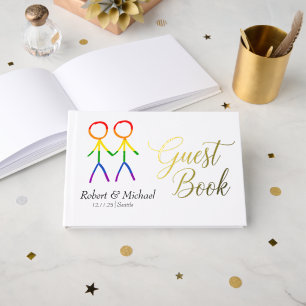 A Forever Keepsake Foil Guest Book