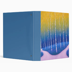 A Fork in Time – A Woodland Landscape 3 Ring Binder