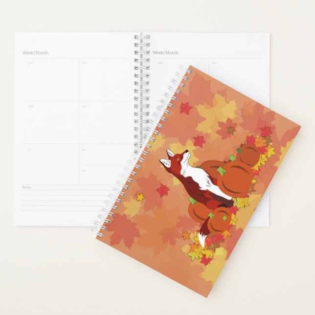 A Fox In the Pumpkin Patch Planner (Display)