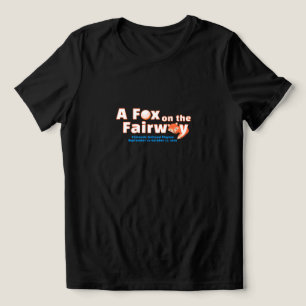 "A" Fox on the Fairway - Womens - Black Shirt