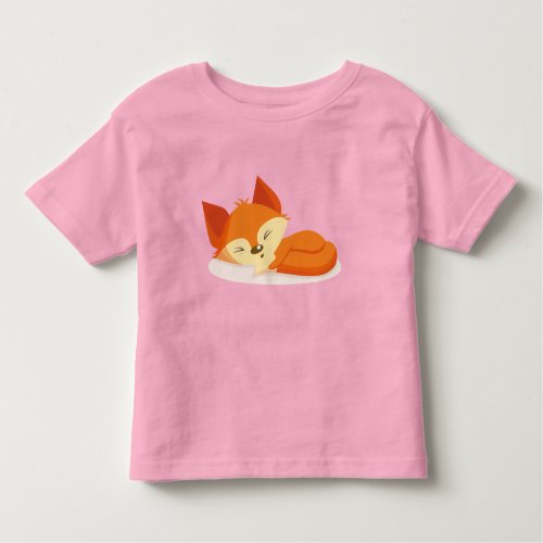 A fox toddler t_shirt