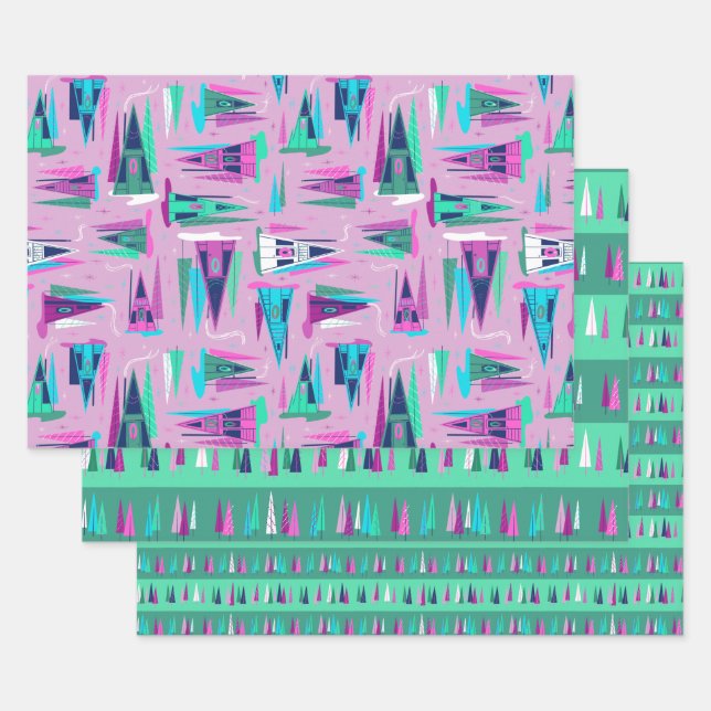 A Frame Holiday Gift Wrap Set (Set)